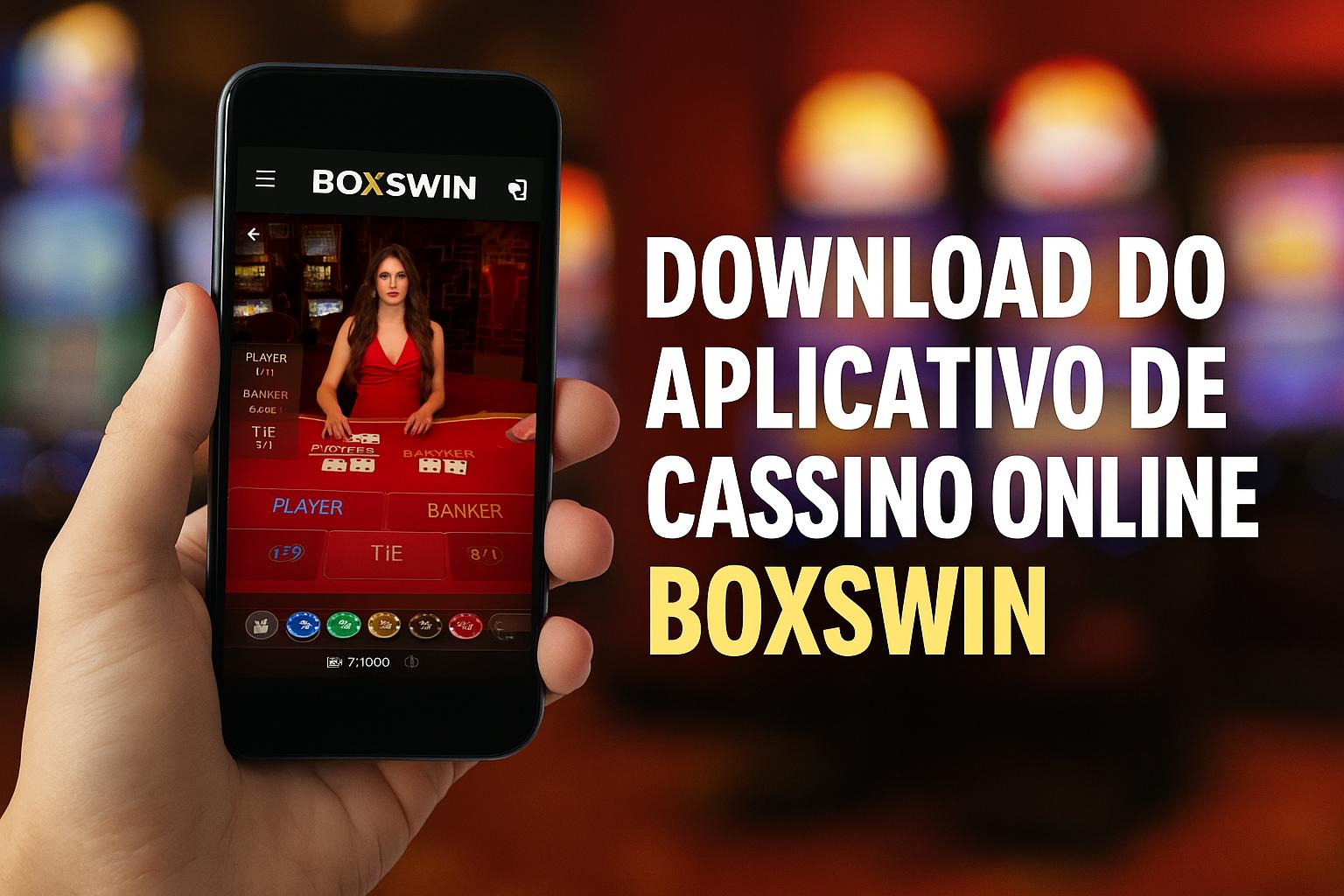 Baixar o BOXSWIN Cassino App