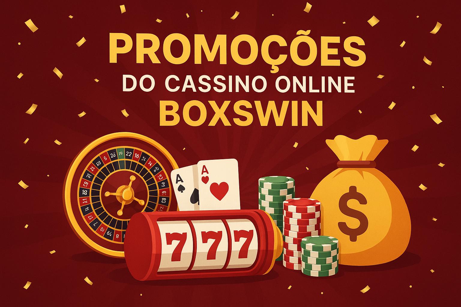 O bônus promocional BOXSWIN é uma ótima maneira de começar sua aventura