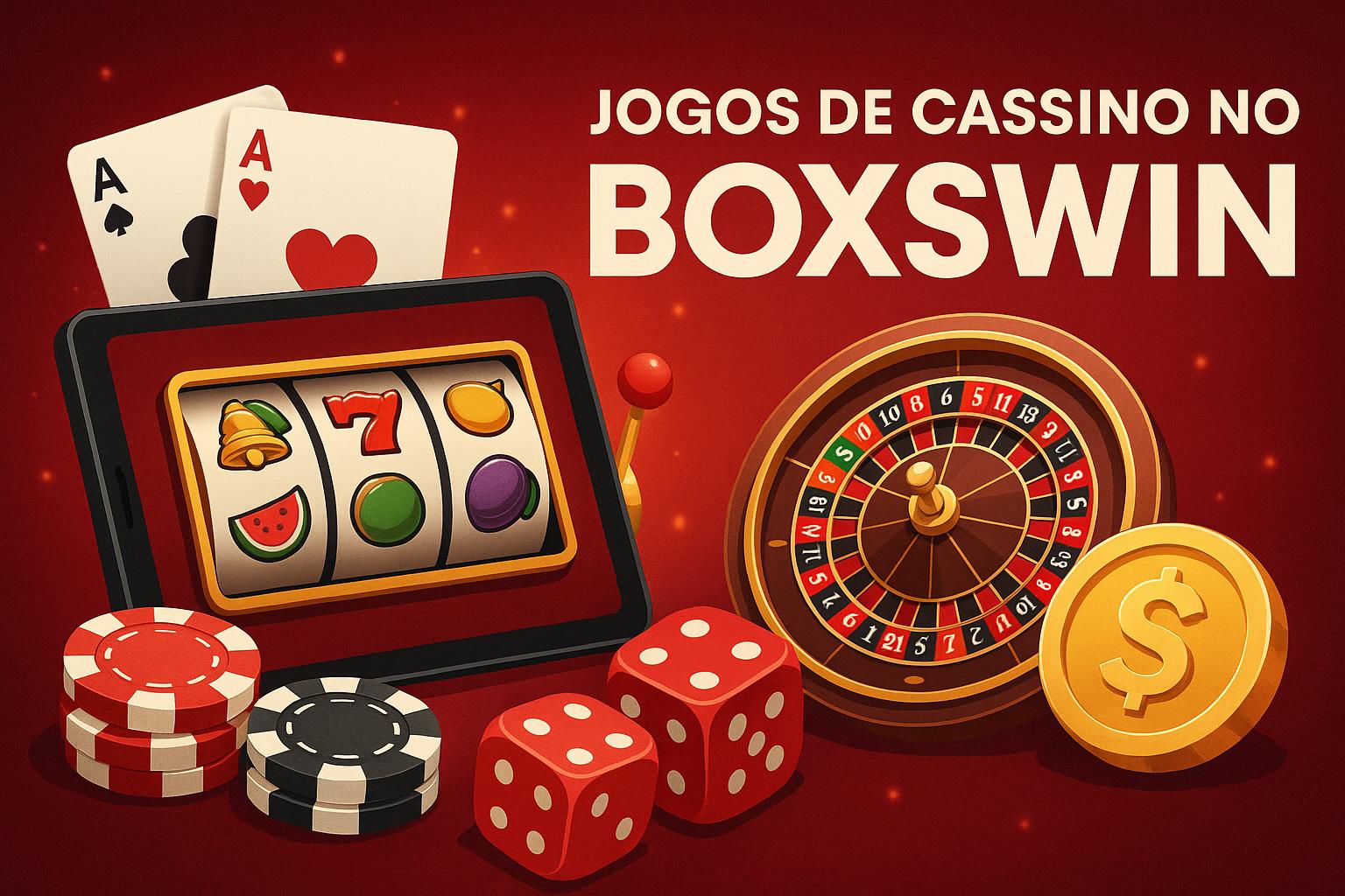 Jogos de cassino online inovadores e emocionantes na BOXSWIN
