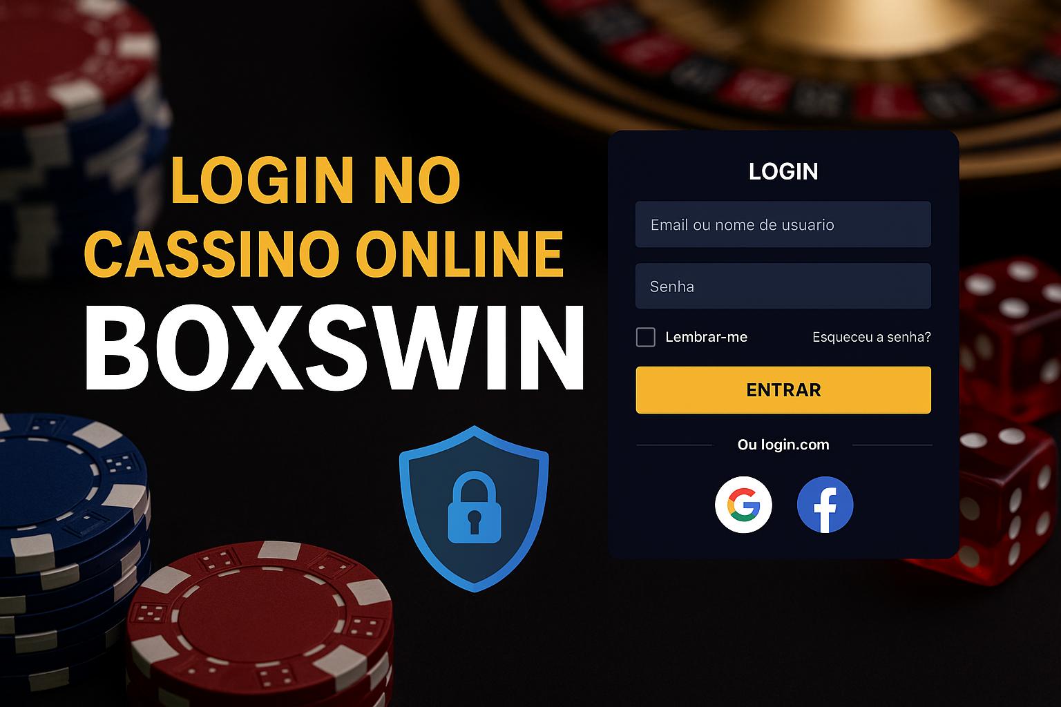 Criar uma nova Conta no plataforma BOXSWIN  