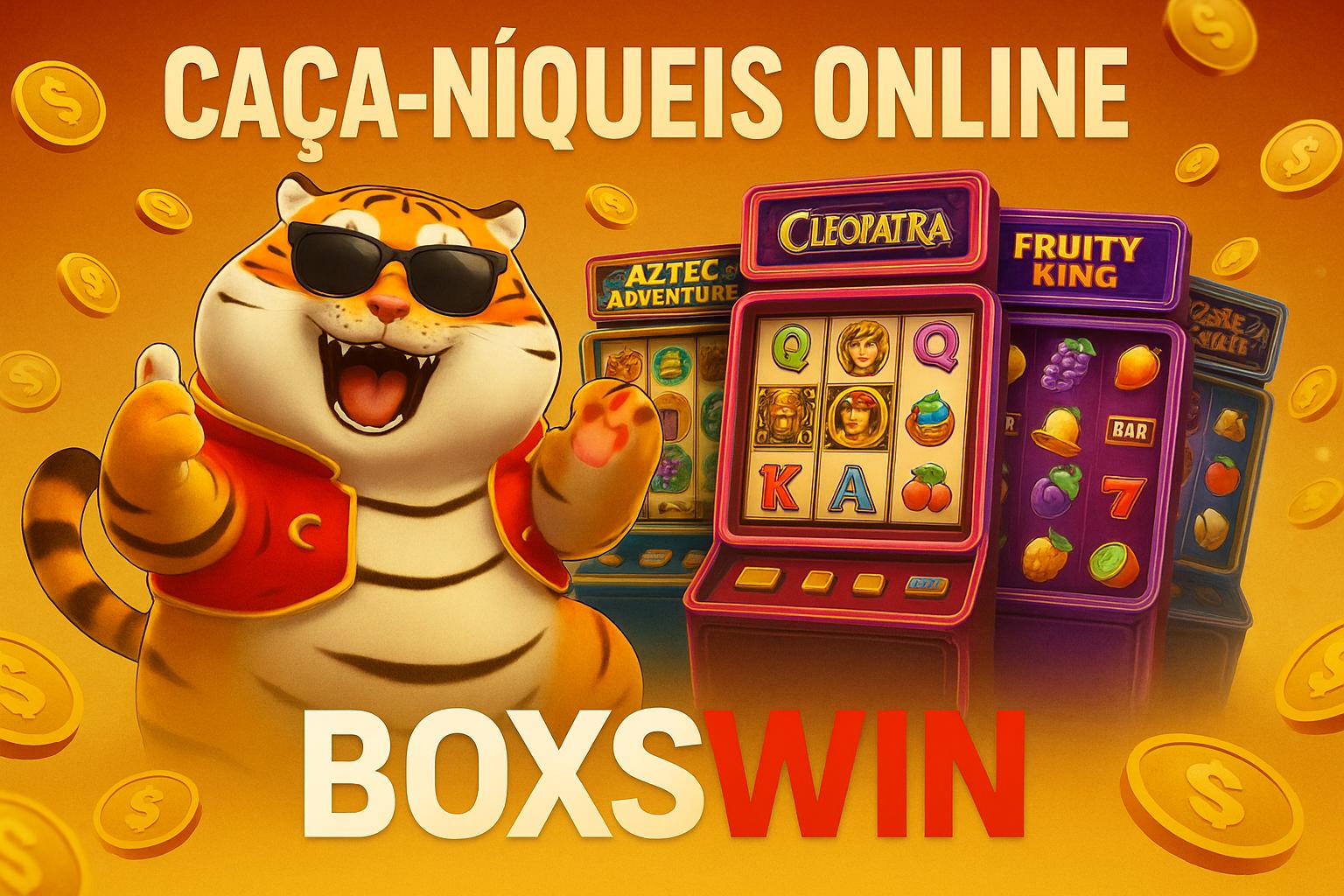 Explore o mundo das slot machines no BOXSWIN Casino